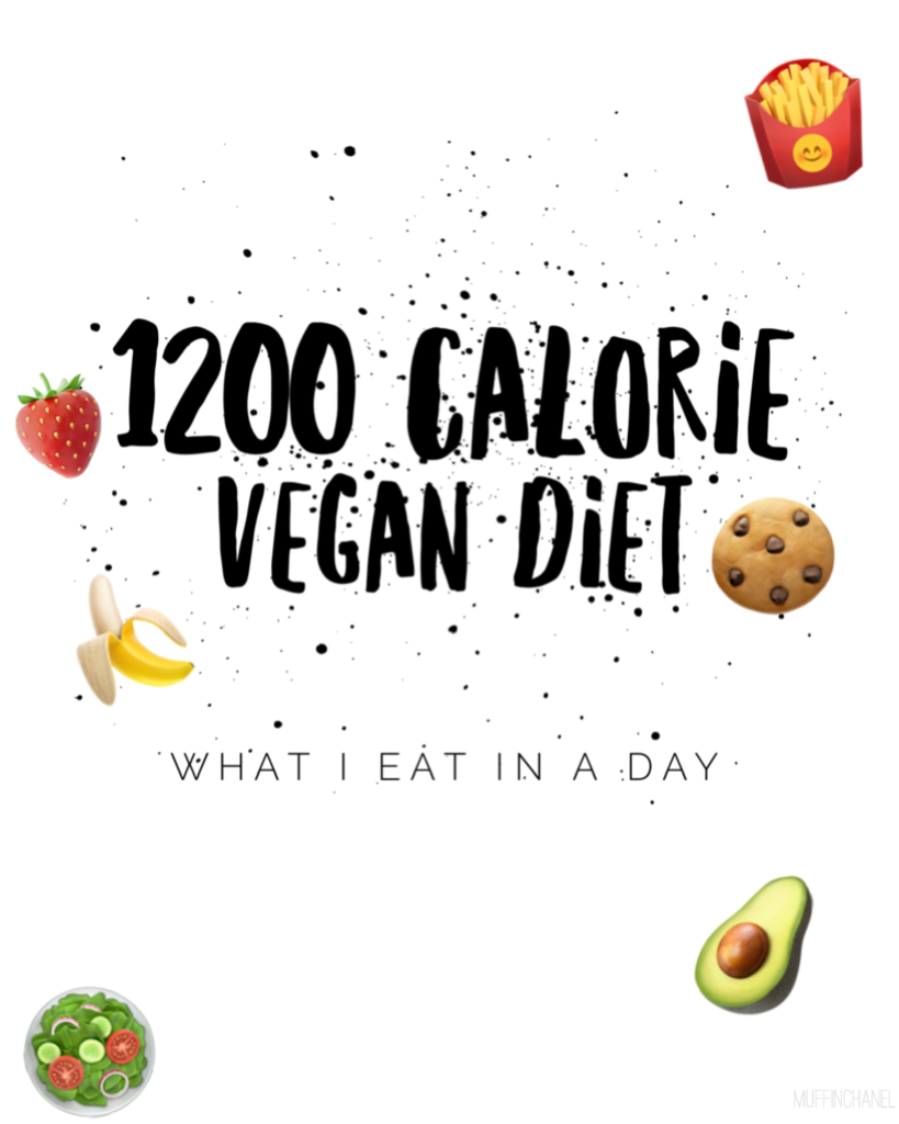 1200 Calorie Vegan Diet | What I Eat In A Day - MuffinChanel