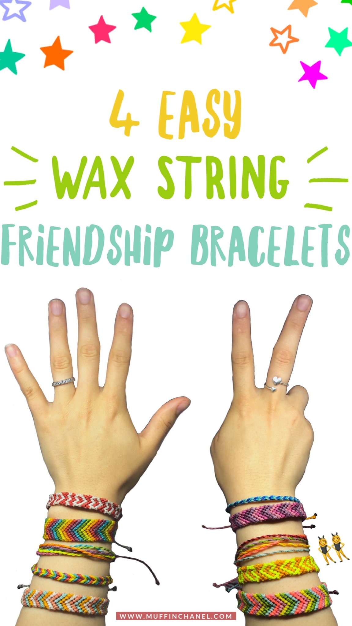 How to Add Clasps to Simple Friendship Bracelets [Tutorial] 
